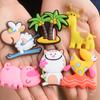 Mini Silicone Cartoon Animal Fridge Magnets Whiteboard Sticker Refrigerator Magnets Home Decoration