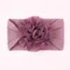 New cute and comfortable flower children's jewelry, soft solid color baby fontanelle headband, baby headband