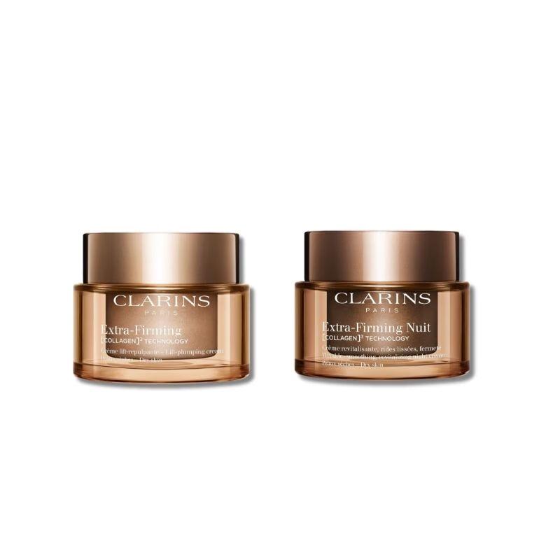 Clarins Двухступенчатый набор: Дневной и Ночной крем с экстра-подтягивающим эффектом