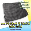 Car Trunk Mat For Volkswagen TOURAN 7-seat 2006-2015 2007 2008 2009 2010 2011 2012 Cargo Liner Carpet Interior Accessories Cover