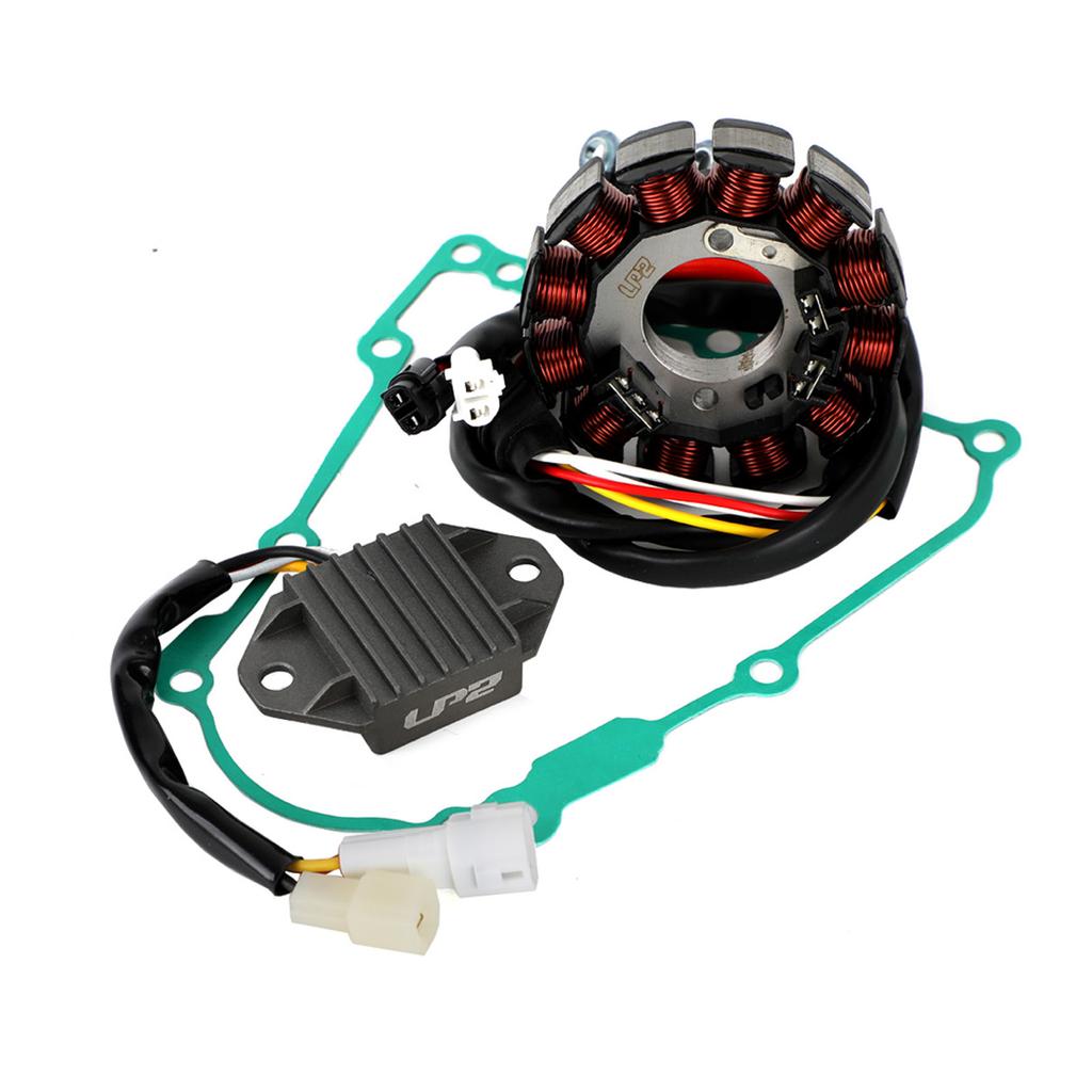 Magneto Stator+Voltage Rectifier+Gasket For Yamaha WR450F WR 450 F 2007-2011