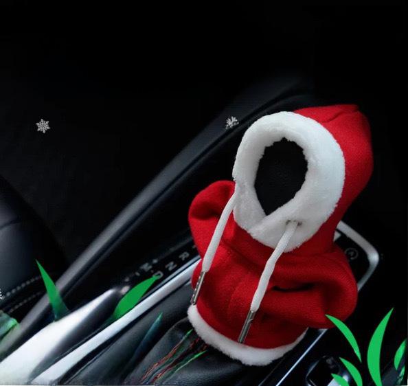 Рождественский чехол на свитер с рычагом переключения передач автомобиля: Теплый, пыленепроницаемый, праздничный декор интерьера