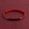 Браслет ручной работы из бусин киновари с красным узлом и веревкой, браслеты на удачу для женщин, мужчин, влюбленных, лучших друзей, ювелирные изделия, аксессуары, подарки