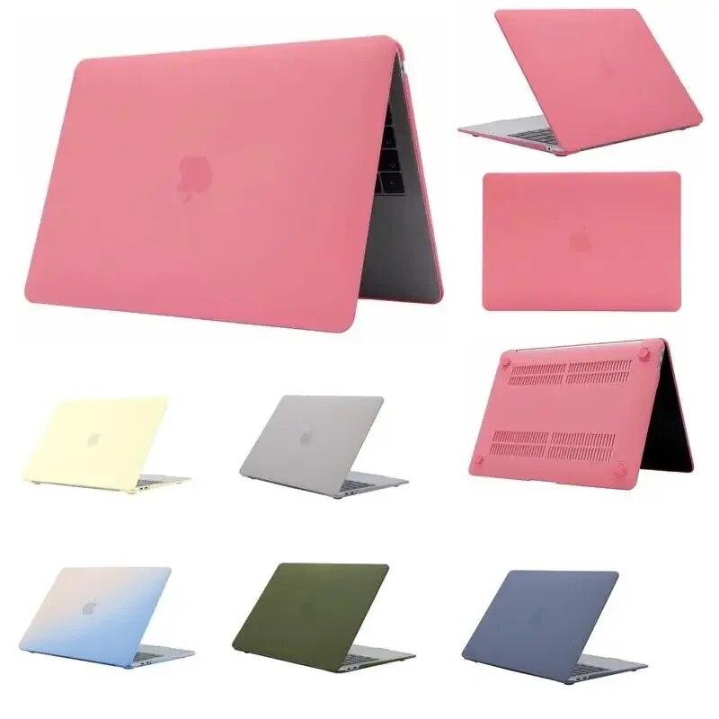 Cream Laptop Case for Apple Macbook Air Pro 13 15 16 Retina M1 Chip 2020 2021 Touch Bar ID Rainbow Hard Protective Shell Cover