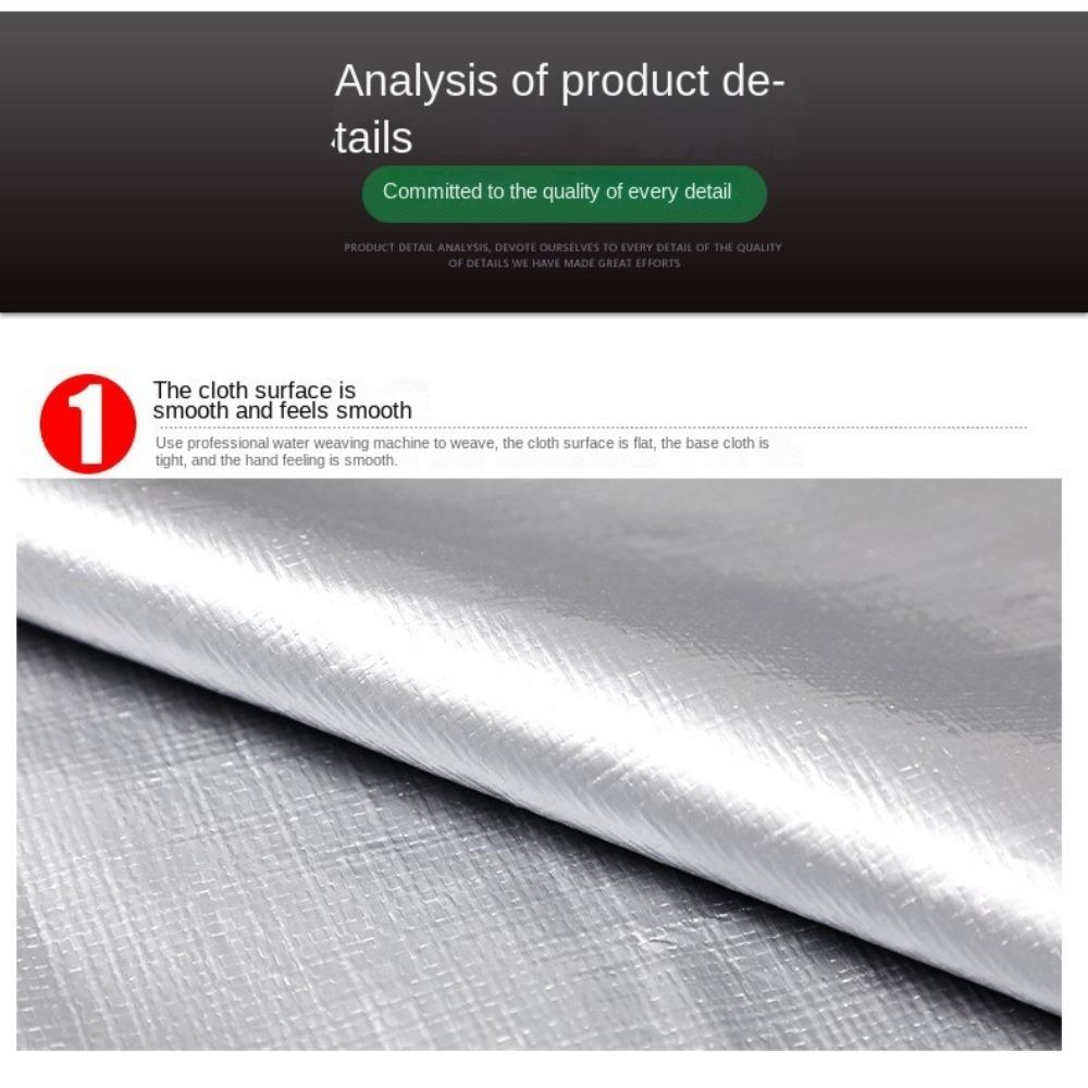 2mX3m PE Tarpaulin Outdoor Awning Waterproof Shading Sail Waterproof Cloth Rainproof Cloth