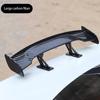 Car Universal Mini Spoiler Tail Wing Carbon Fiber Look Mini Modified Tail Wings Model Auto Styling Decoration Car Accessories