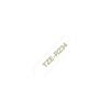 Ruban BROTHER - TZER234 - Or sur Blanc 12mm - Qt 1