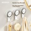 Suction Cup Hook No Drilling Strong Load-Bearing Invisible Vacuum Bathroom Towel Hook 25082 Set