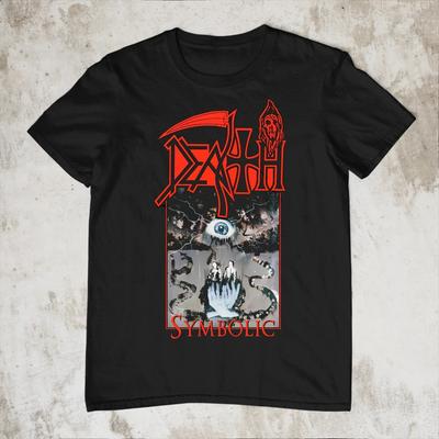 Rock High Street Черная Футболка Смерть Звук Стойкости 1998 Технический Дэт-метал Футболки Топы Унисекс Хлопок Короткий Рукав