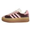 adidas Женские Gazelle Bold 'Shadow Brown Glow Pink Velvet' Женские JQ5143