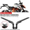 For KTM 250 390 200 690 125 990 SUPER DUKE R 790 1290 Motorcycle Wind Wing Side Rearview Mirror Adjustable Rotating Accessories