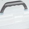 Clear Painting Brush Case Plastic Calligraphy Toolbox Marker Pen Storage Holder  Stationery Storage