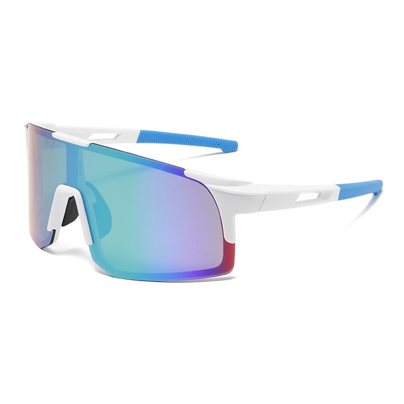 Мужские спортивные очки большого размера, облегающие, с защитой от УФ-лучей, солнцезащитные очки для езды, женские зеркальные защитные очки для активного отдыха, для велоспорта