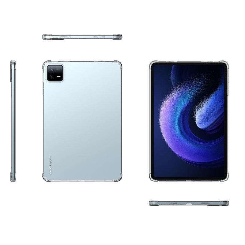 Силиконовый чехол из ТПУ для Xiaomi Pad 6 2023, прозрачный противоударный защитный чехол от падения для Xiaomi Mi Pad6 Pad 6 Pro 11 дюймов
