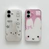 Милый мультяшный кролик со звездой и бантом Чехол для телефона для Samsung Galaxy S26 S25 S24 S23 S22 S21 S20 FE Note20 Note10 Edge Plus Ultra Lite 5G