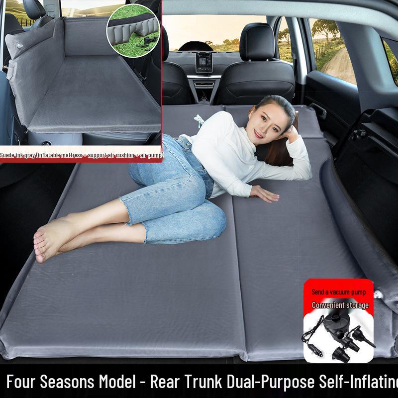 Volkswagen Tiguan L PRO Car Trunk Mattress: Automatic Inflatable Rear Seat Sleeping Pad for SUV.