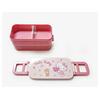 Портативное антибактериальное устройство 600 мл YZW3AG + крышка + перегородка + силиконовая прокладка + средняя крышка + набор палочек для еды, Hello Kitty, 1 шт.