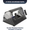 2025 Upgrade Under Screen Storage For Tesla -2025 Model Y - Model 3,Open And Close Center Console Organizer Tray With Anti-Slip Silicone Pad For