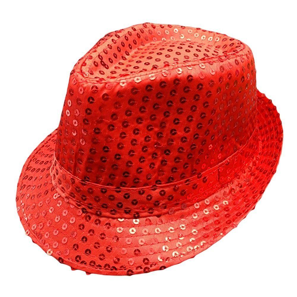 Shiny Kids Jazz Hat Masquerade Dance Performance Hat Durable Panama Cap  Party