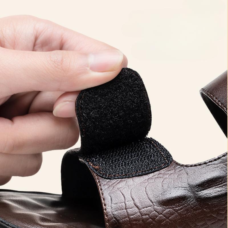 Модный бренд Кожаные сандалии Мужские Повседневные Пляжные туфли Воздушная подушка Противоскользящие Спортивные сандалии Уличные Повседневные Мужские сандалии Sandalias De Hombre