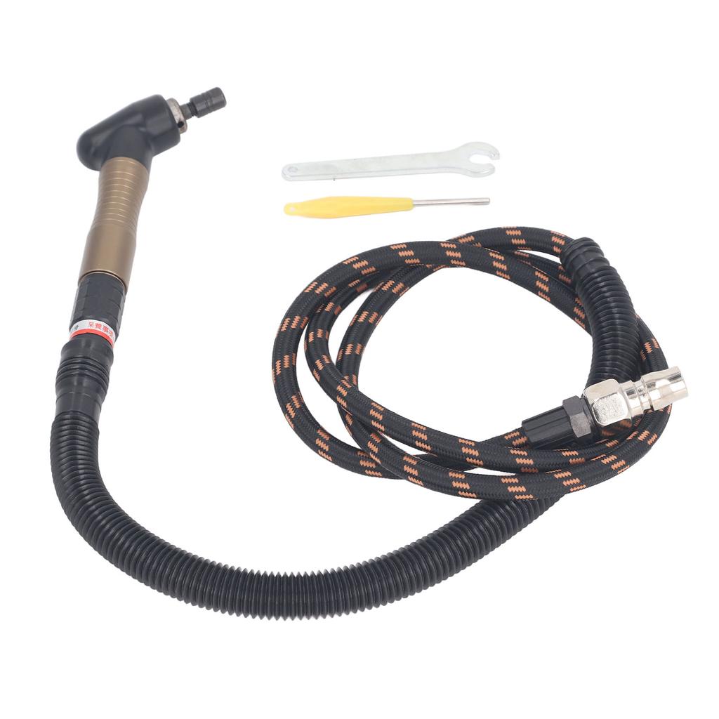   Комплект шлифовальной машины с поворотным переключателем 23500 об/мин, локтевой пневматический шлифовальный карандаш для полировки и удаления заусенцев