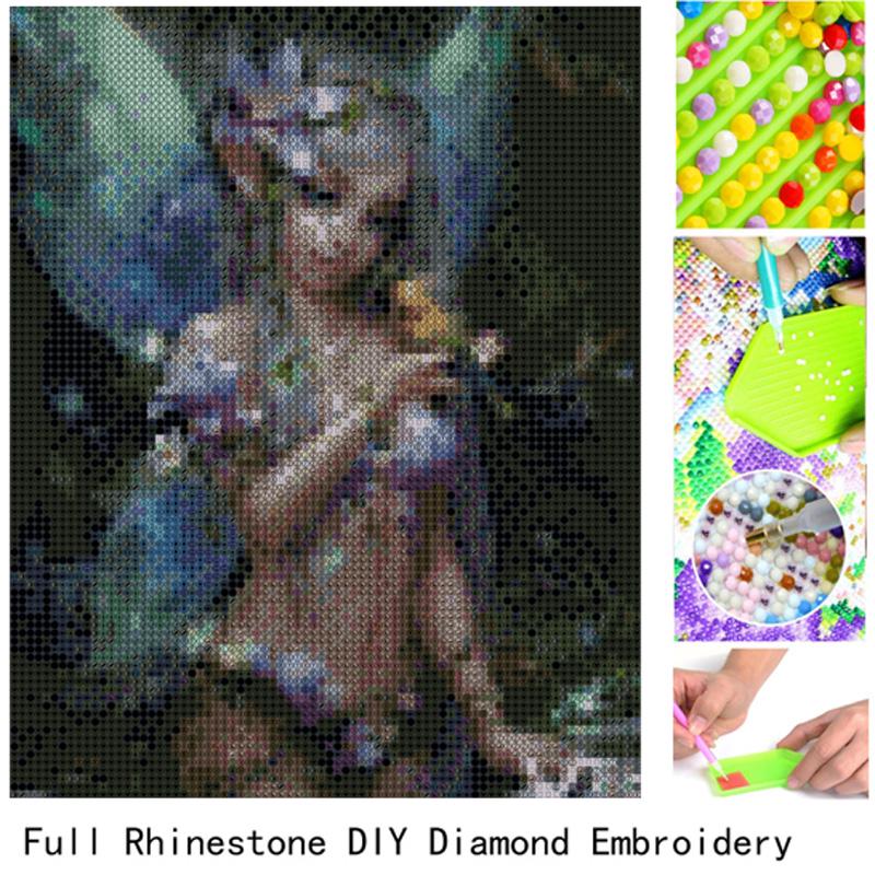 Полная дрель 5D DIY Diy Алмазная вышивка Украшение дома