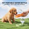 Герметичная портативная миска для воды для домашних животных Пластиковый контейнер для еды и воды Бутылка для воды для кошек и собак Прогулка с собакой
