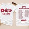 Узор BTS Arirang World Tour, подходящий как для мужчин, так и для женщин