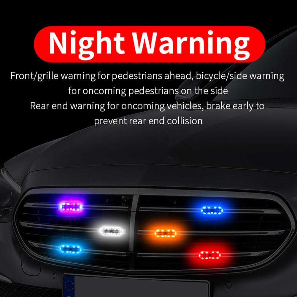 Солнечная энергия мотоциклетный автомобиль светодиодный предупреждающий фонарь ночной езды задний фонарь противотуманный стробоскопический фонарь для мотоцикла электромобиля велосипеда