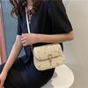 Новая модная универсальная и красивая повседневная плетеная сумка-седло с темпераментом, высококлассная сумка через плечо для женщин