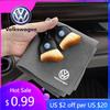 2026 Горячий Для Volkswagen VW Автомобильный Интерьер Очистка Мягкая Щетка С Автомобильным Полотенцем Микрофибра Очищающая Тряпка Ткань Для VW Volkswagen