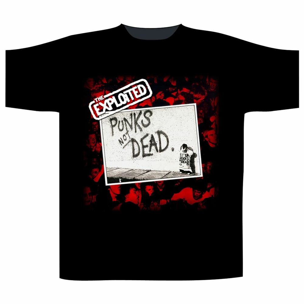 Exploited,The - Punks not dead Футболка НОВАЯ # ОФИЦИАЛЬНАЯ Унисекс Футболка