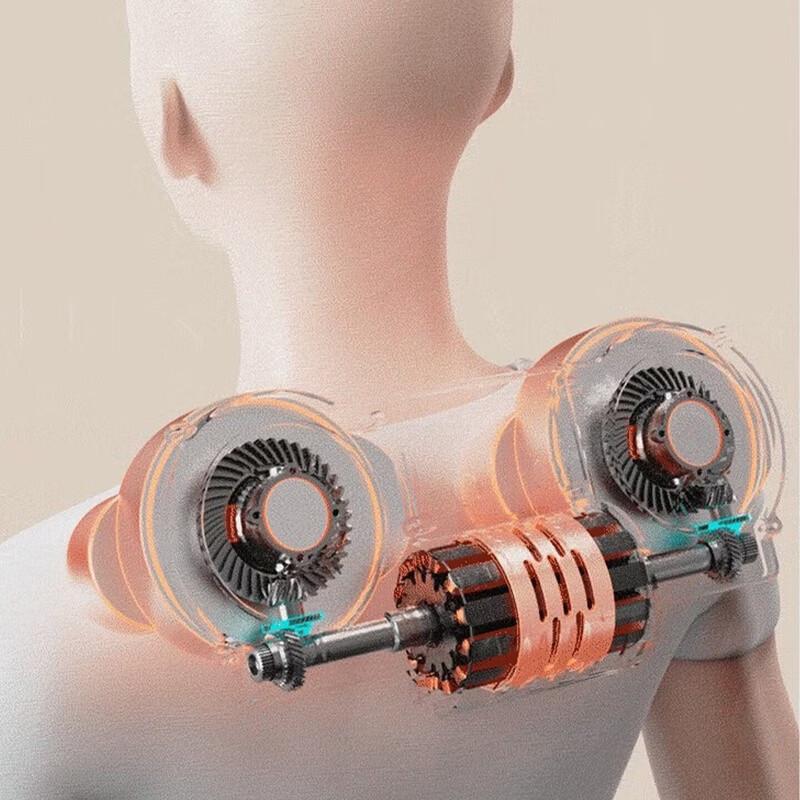 AUX Neck & Shoulder Massage Pillow Cushion CN plug (adapter included)