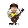 Киноигра Кирпичи Строительные Блоки Аниме Мультфильм Мини Фигурки Головы Сборные Игрушки Детские Подарки на День Рождения