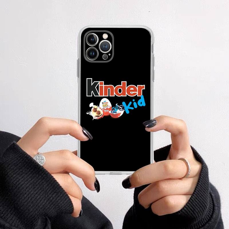 Новый чехол-телефон KINDER JOY Surprise с рисунком Trolly egg для iPhone 14 13 12 11 Pro Max XS X XR SE 2020 6 7 8 Plus Mini Прозрачный корпус