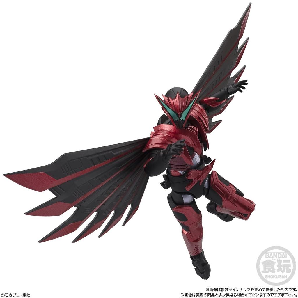 BANDAI Kamen Rider 9 Candy Gum Rider Shodo-XX (10 кусочков) Игрушка/Жевание (Серия Камен)