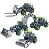 Inertia Alloy Construction Vehicles Set With Movable Parts For Kids Educational Play