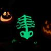 Костюм на Хэллоуин для собак Светящийся скелет Хэллоуин Косплей Комбинезон для питомца Одежда для питомца Праздничный вид для парадов Игровые встречи