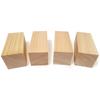 Wood Japanese Made In Japan X 40mm X No Set of Wood, Timber, Blocks, Carving, Carving, Hinoki, Cypress, [40mm 100mm, Knots, 4]
