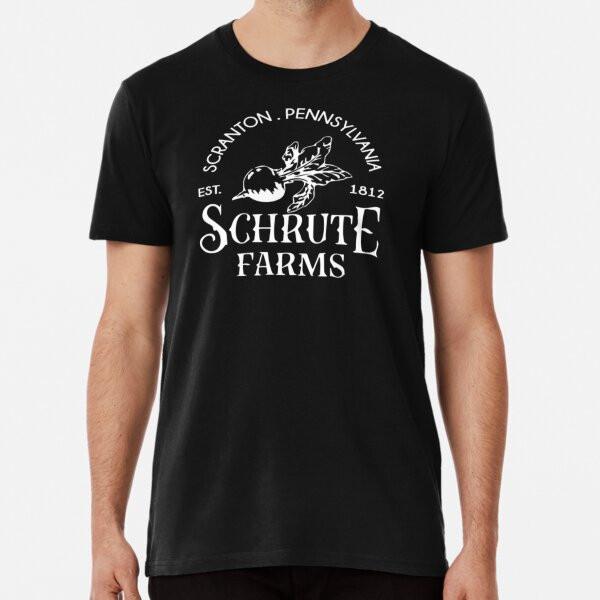 Schrute Farms EST. 1812 S to 5XL Made in the AU/USA T-Shirt