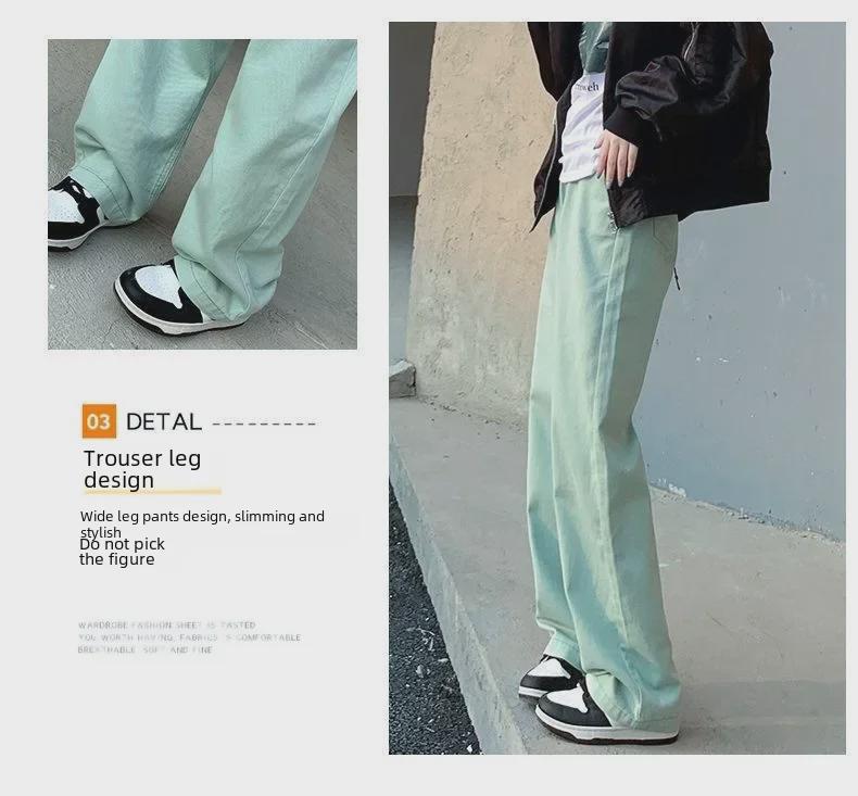 Женские джинсы с высокой талией и широкими штанинами — повседневный стиль осень/зима