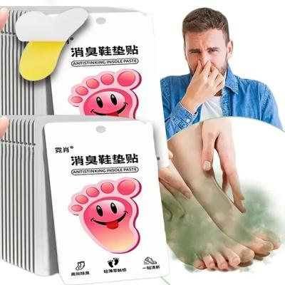 Устранитель запаха обуви Дезодорирующий пластырь Лимонный аромат Дезодоранты от запаха ног Запах кроссовок Свежесть Стелька Антиперспирант Наклейка для ухода за ногами