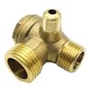 Air Compressor Check Valve Copper Exhaust Tube Replacement External Thread