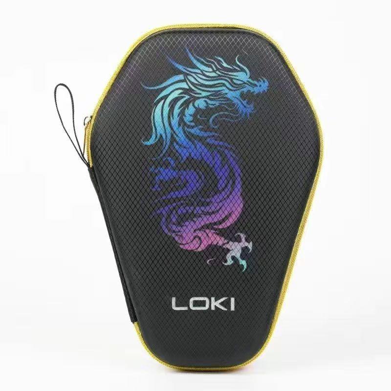 LOKI Thor Table Tennis Racket Case: Portable, Durable, Hard Shell, Large Capacity Bag