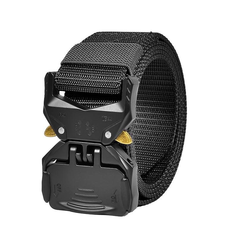Новый мужской нейлоновый ремень с тактической пряжкой, повседневная рабочая одежда, быстросъемные уличные ремни, универсальная спортивная одежда, брючный ремень Tide