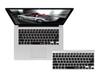 KB Covers German QWERTZ US Keyboard Cover for MacBook Air Pro 17808 &