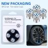 2026 Горячие Для VW VOLKSWAGEN 4 шт. Колпачки клапанов колес автомобиля Для Volkswagen VW Golf 4 5 6 7 Jetta Polo Caddy GTI Bora MK7 Beetle Pa