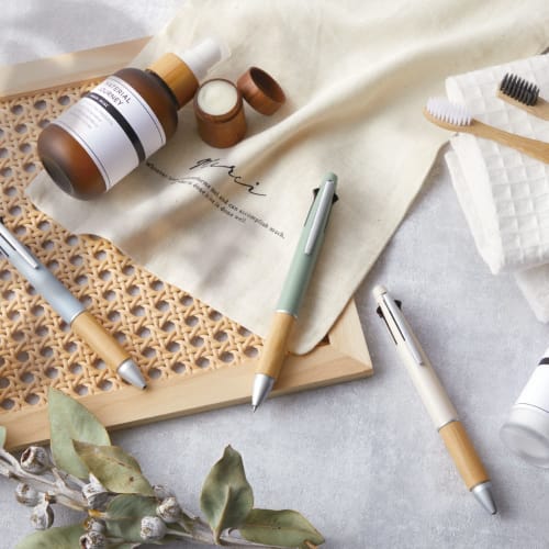 Mitsubishi Pencil Multi-Function Pen Jet Stream 4&1 BAMBOO 0.5 Sage MSXE5200B5.52