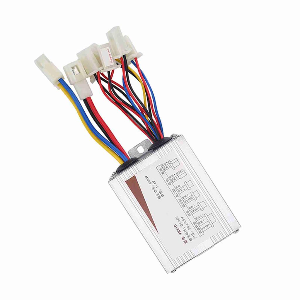 24V 500W Motor Brushed Controller Box for Electric Bicycle Scooter E bike