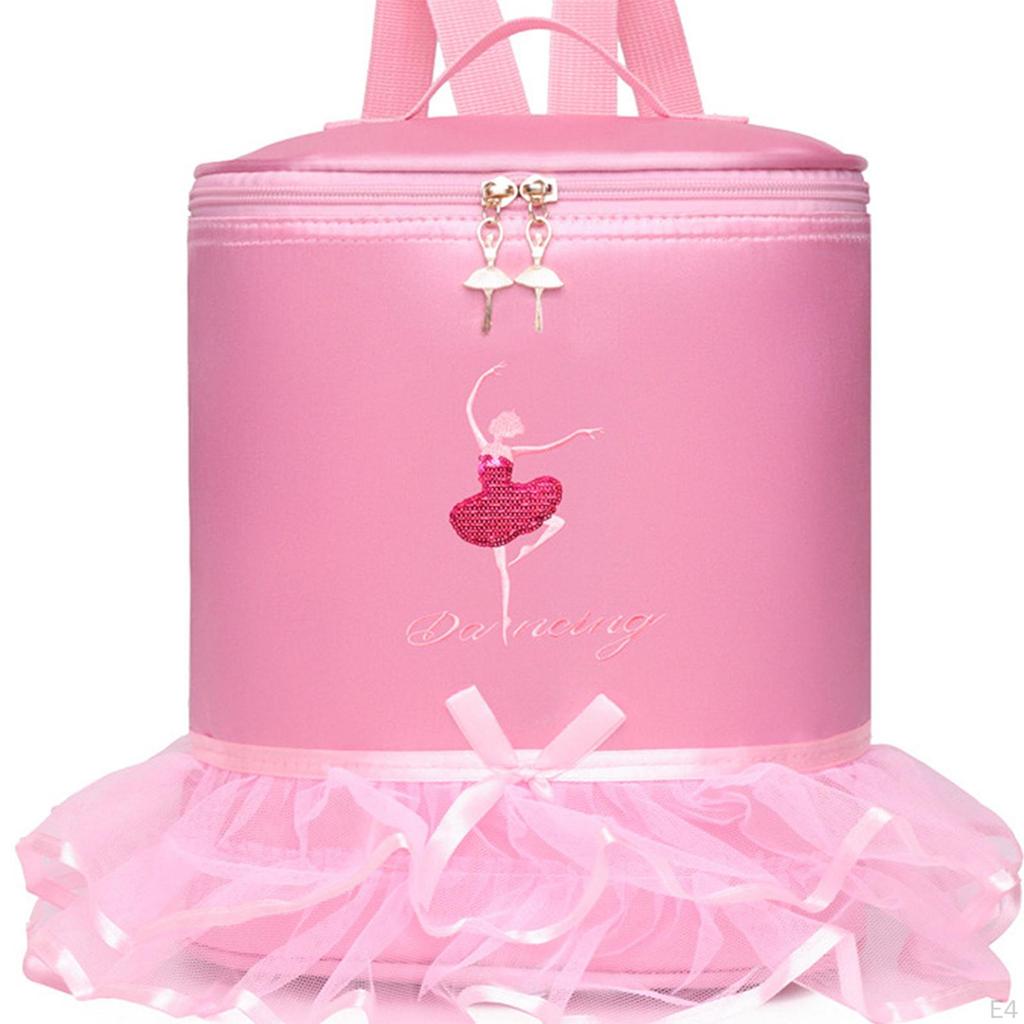 Портативная легкая сумка для балета, латиноамериканских танцев, гимнастики и других видов спорта.